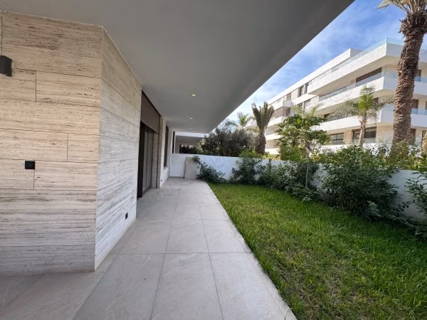 Modern garden-level apartment for rent - MAZHAR Souissi