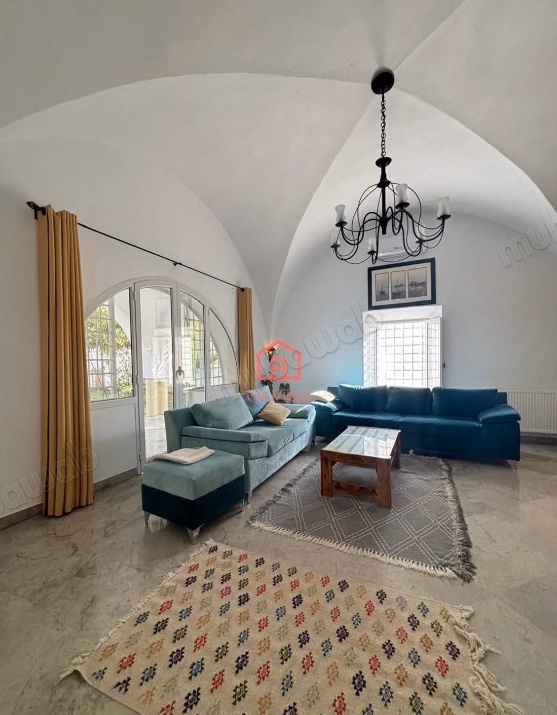 Luxury Villa for rent in Hammamet. 3 rooms. Dressing room