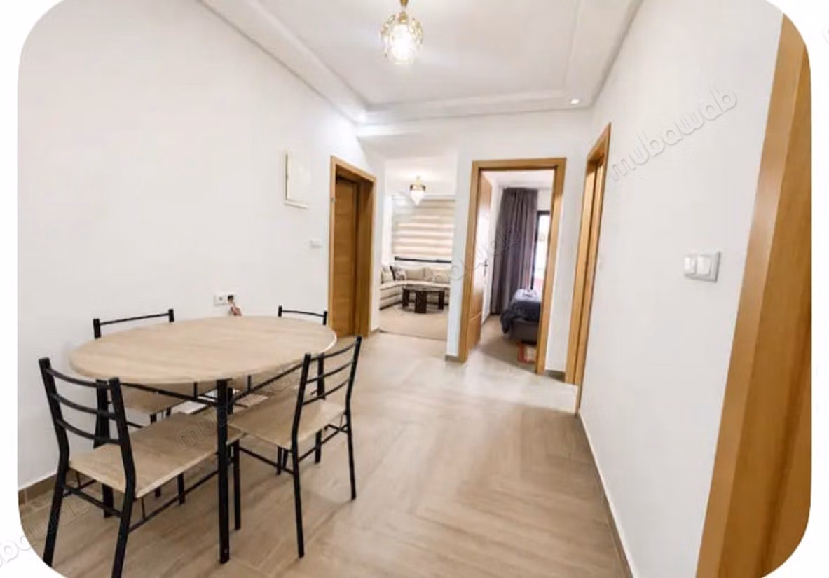 Appartamento arredato con 2 camere da letto in affitto a Haut Founti