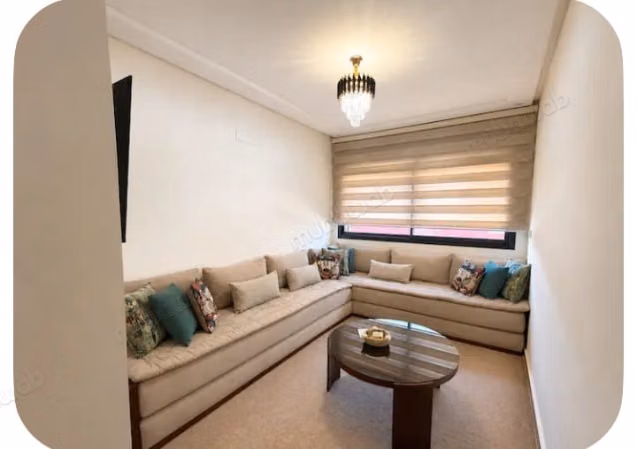Furnished 2-bedroom apartment for rent in Haut Founti