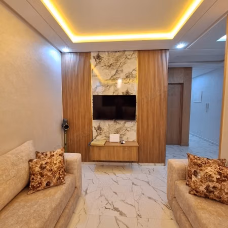 Appartements à louer à Hay Mohammadi. 1 chambre. Système de parabole et salon marocain