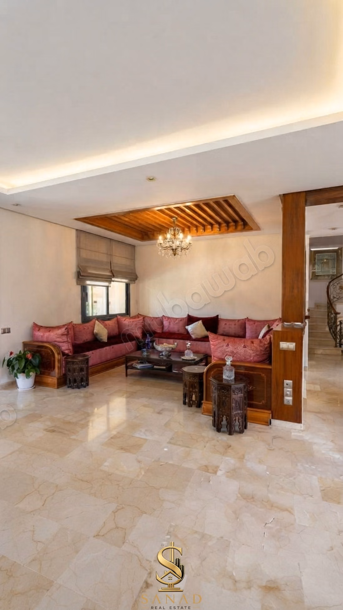 Villa en venta, asegurada y cerca del Monte Al-Kabir