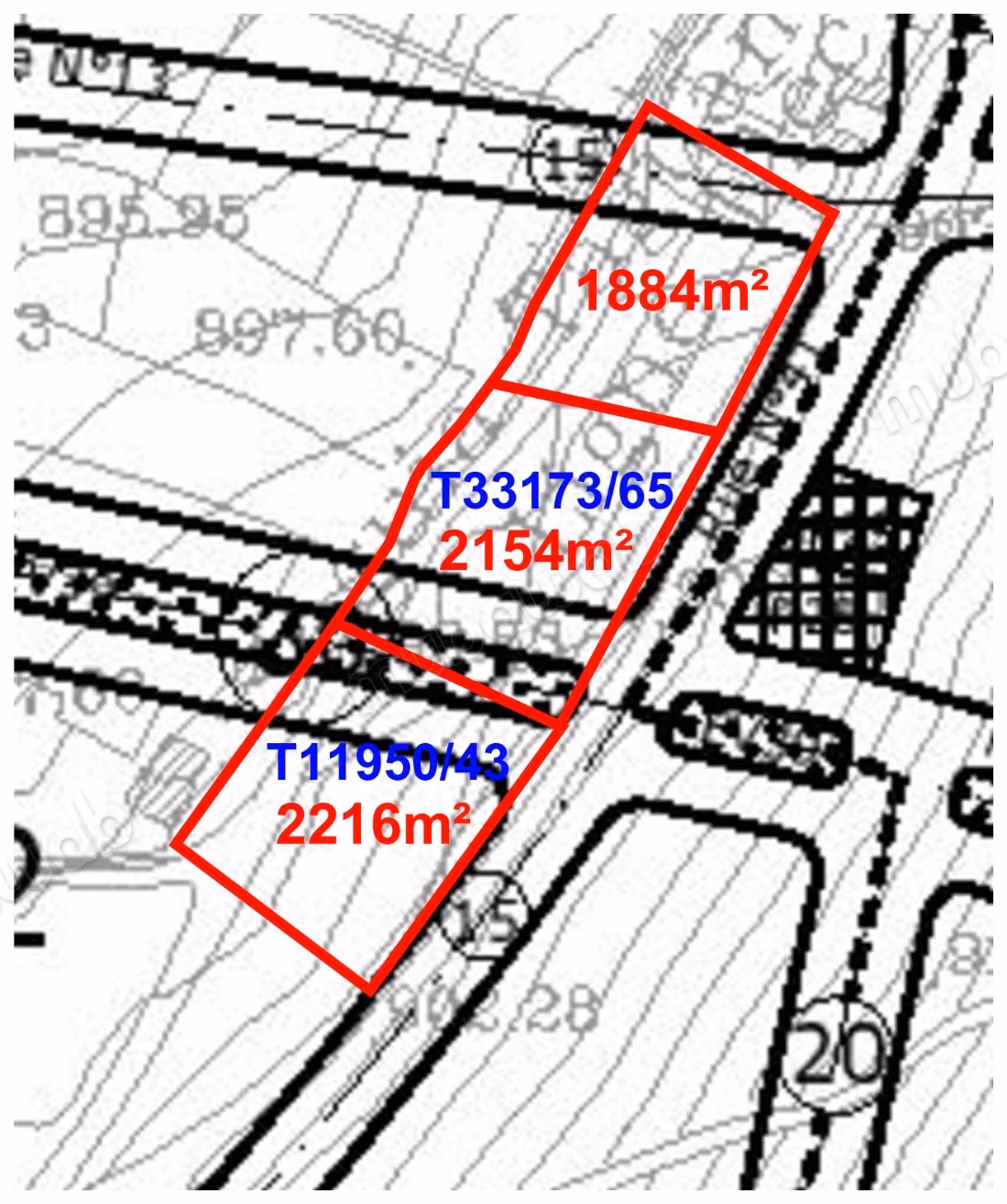 Terreno registrato 6254 m² R2 a Tahannaout