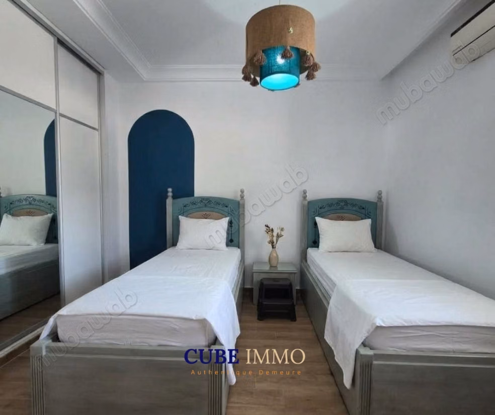 Appartement meublé vue sur mer