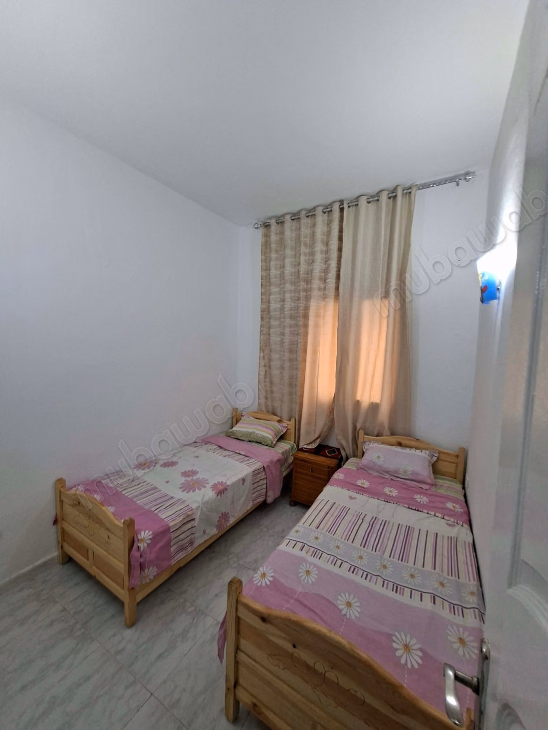 Location saisonnière à La Marsa Ville. 3 pièces. Porte blindée, sécurité