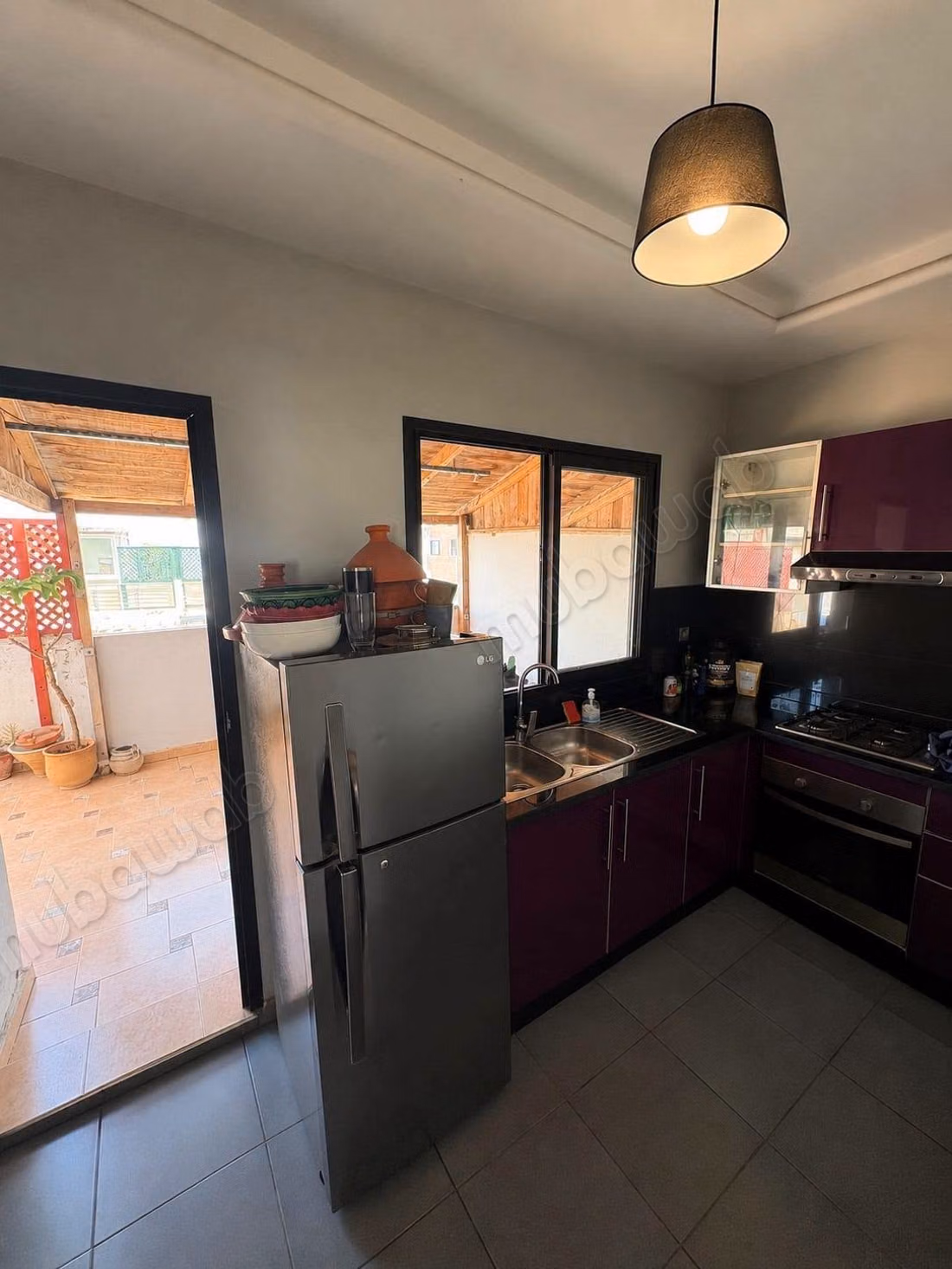 Appartamento arredato con terrazza 95m² Bourgogne 9000 dh