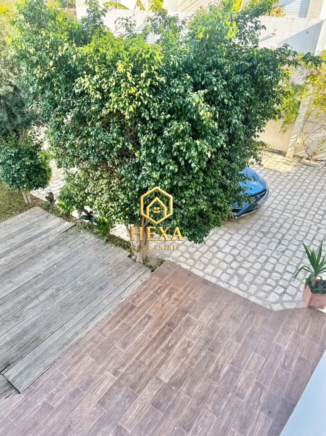 Villa S3 con piscina e giardino a La Soukra