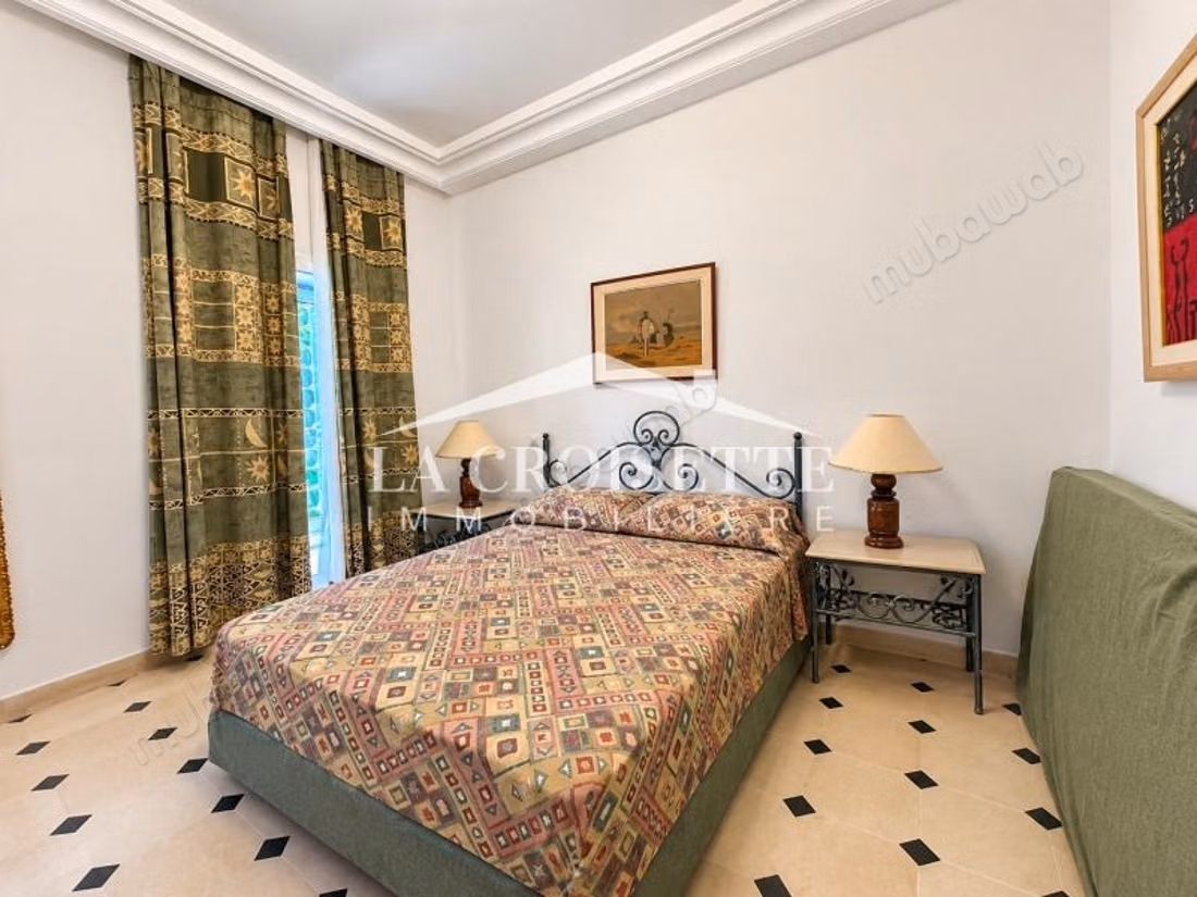 Villa meublée S5 avec piscine à La Marsa