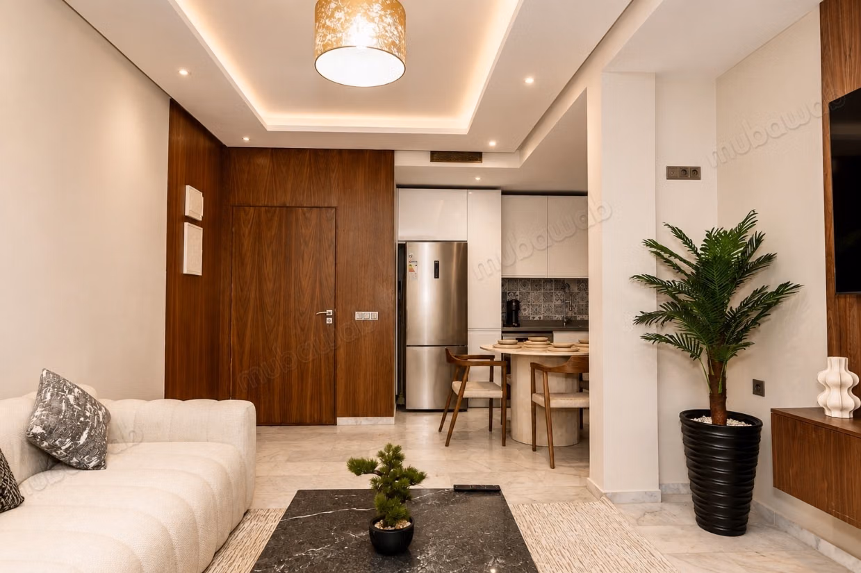 Beautiful 2 Bedroom Apartment for Long Term Rent in Guéliz – Victor Hugo