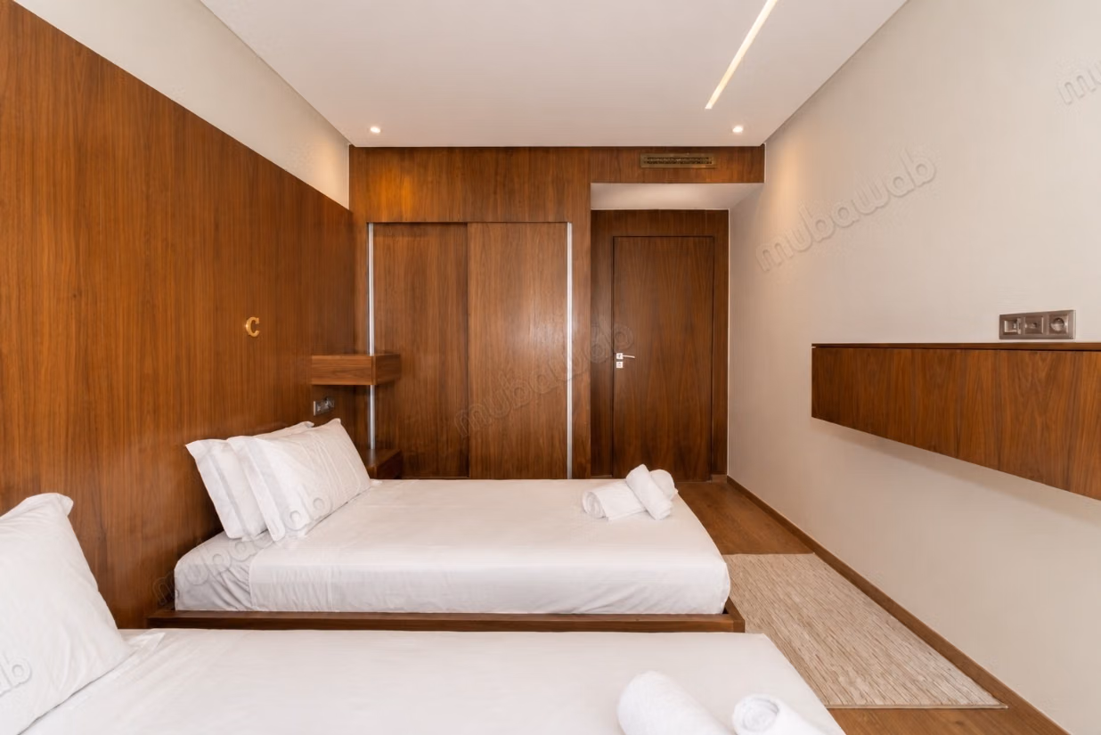 Beautiful 2 Bedroom Apartment for Long Term Rent in Guéliz – Victor Hugo