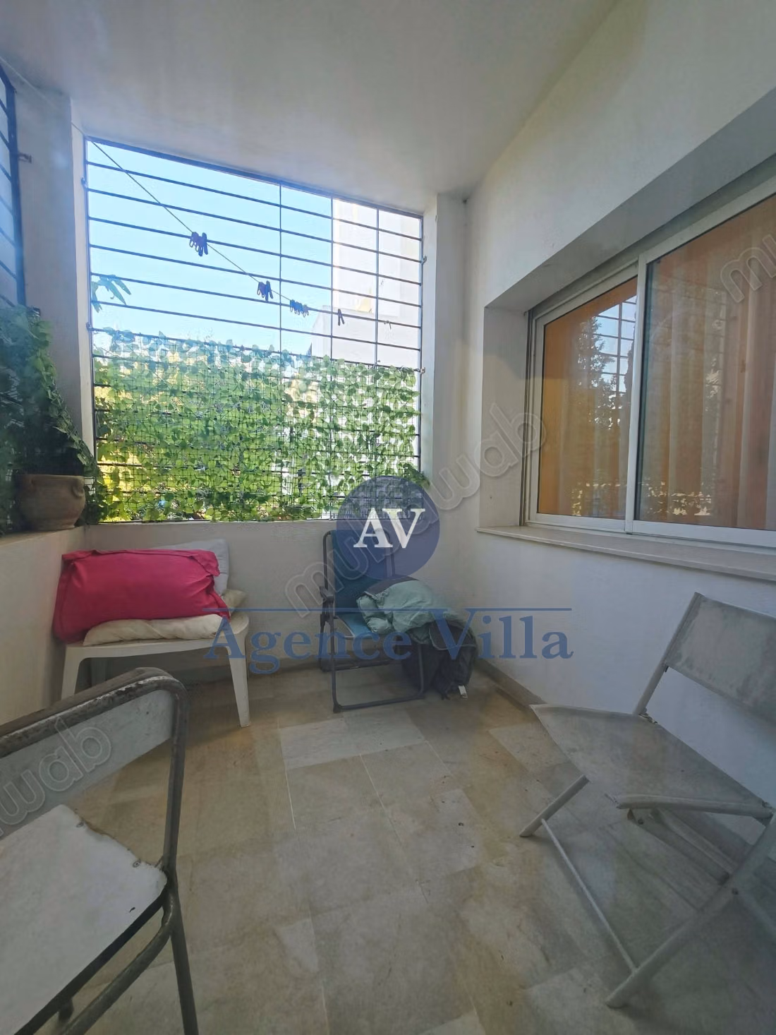 A louer un appartement S2 à la Marsa plage