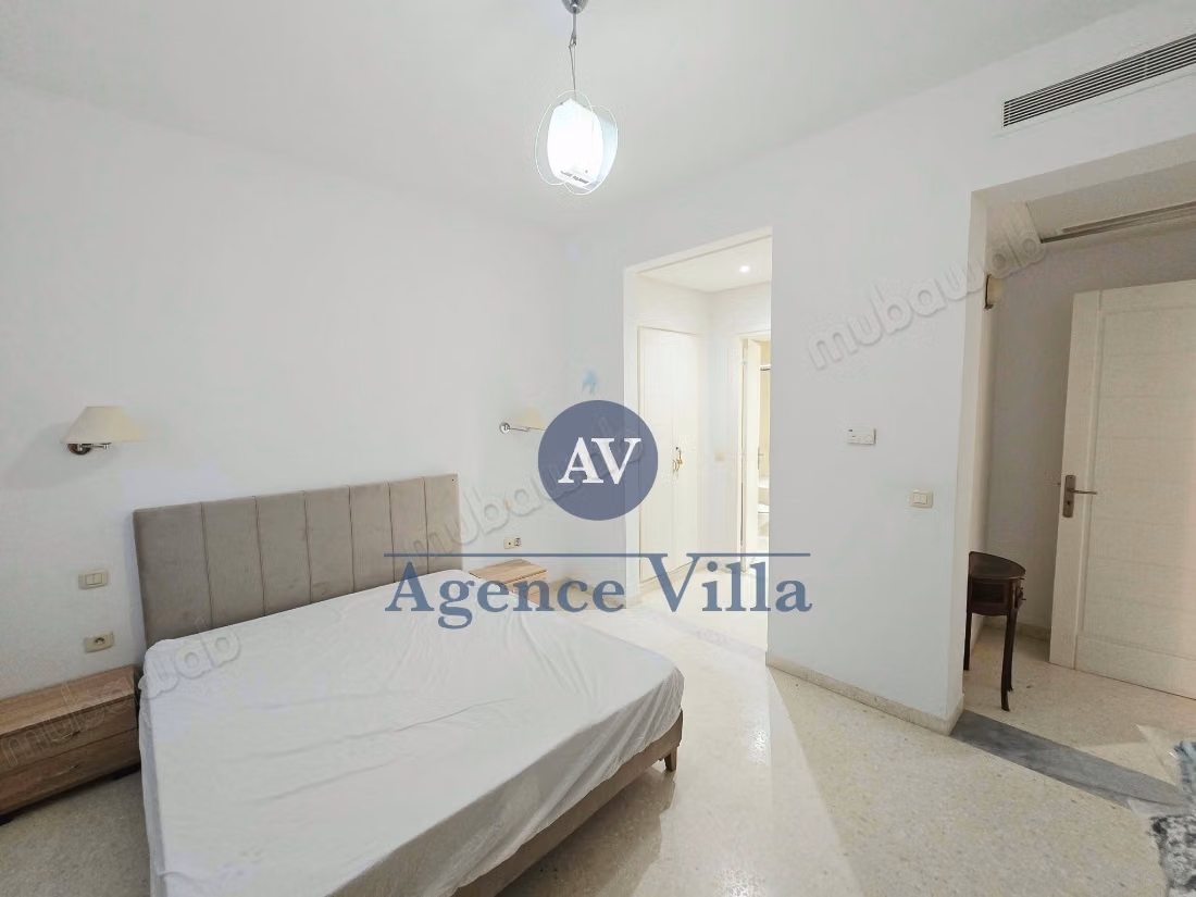 A louer un appartement S2 à la Marsa plage