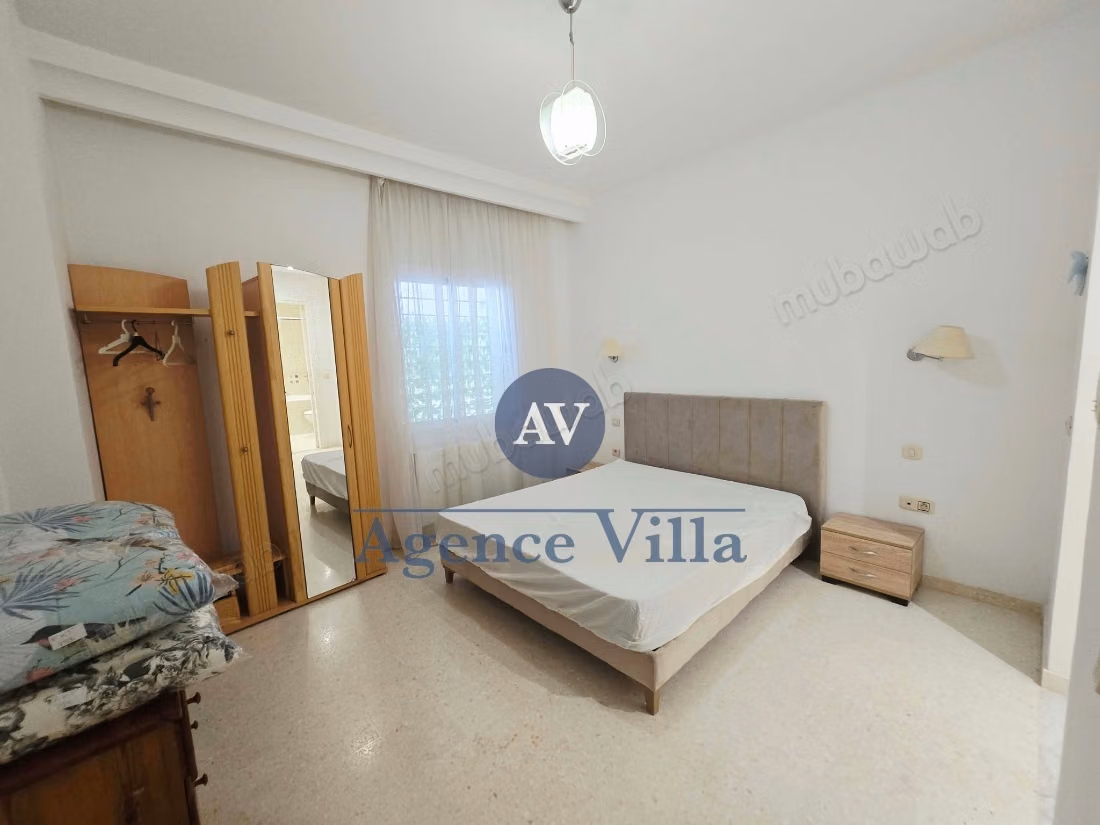 A louer un appartement S2 à la Marsa plage
