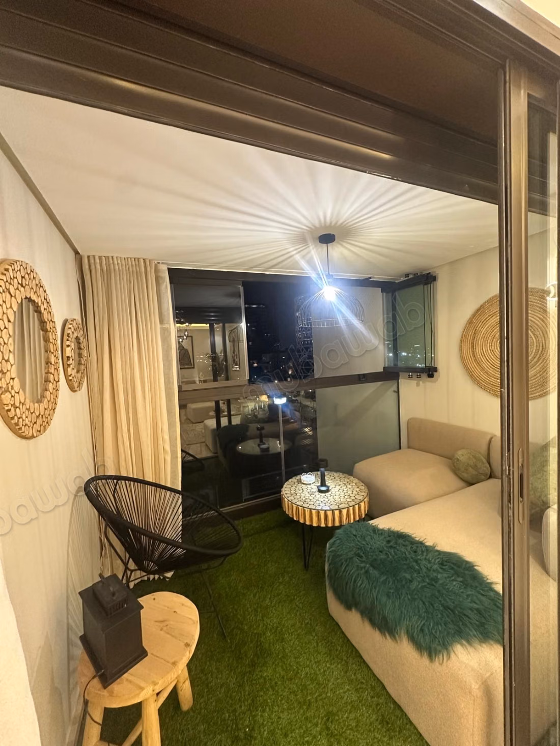 Appartement en location casa Anfa. CFC Superficie 125 m². Meublé
