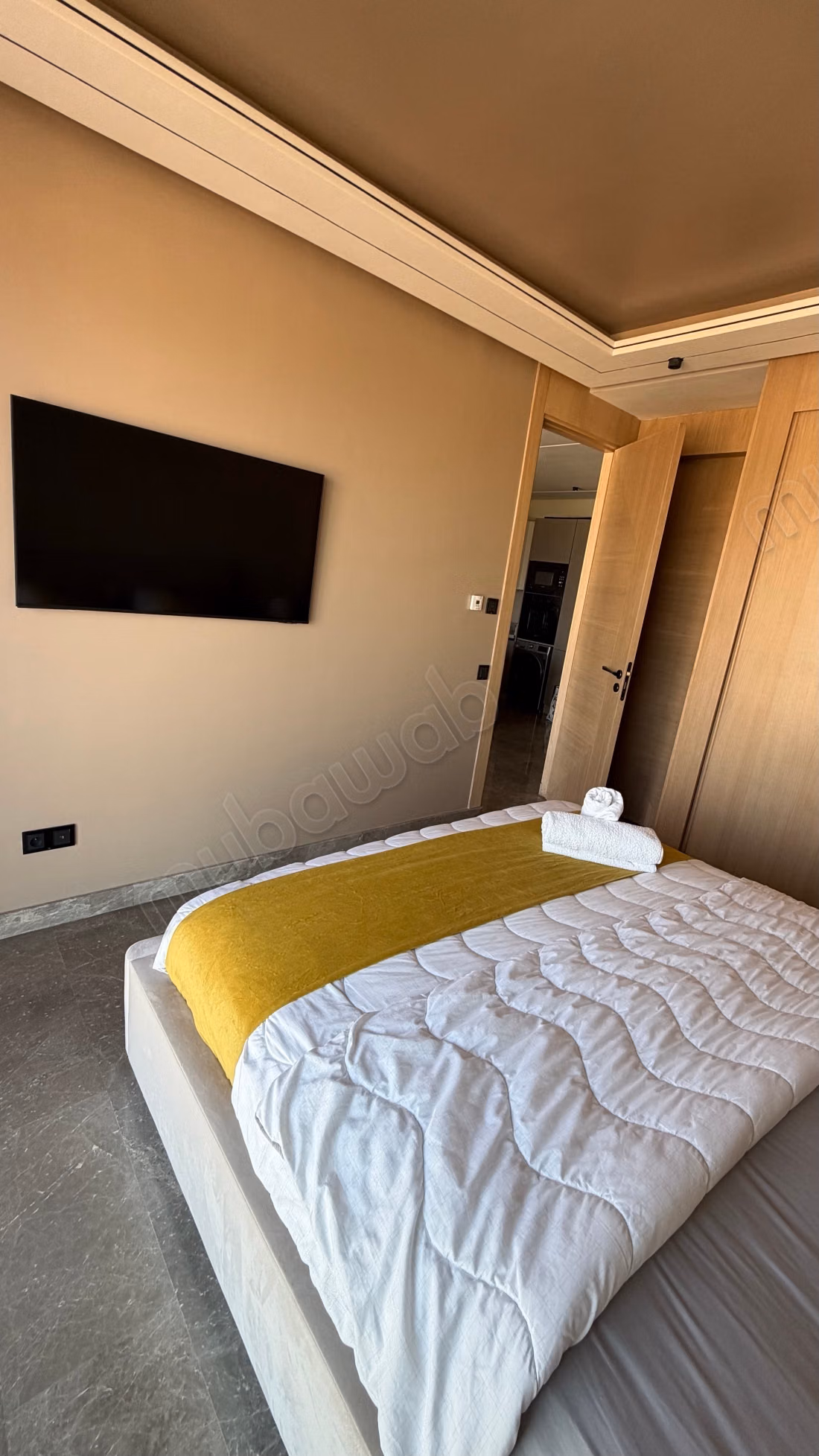 Appartement à louer à Ain Diab. 1 pièce. Meublé