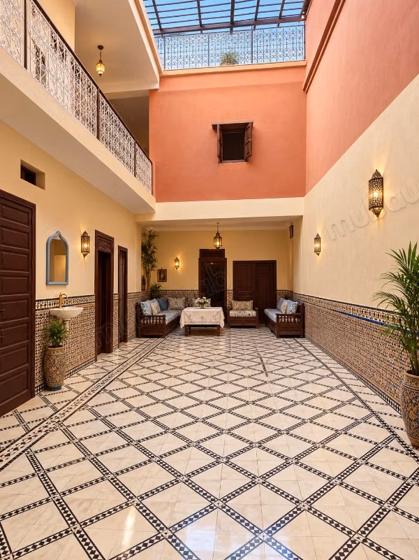 Riad for sale in Bab Doukkala 4 bedrooms