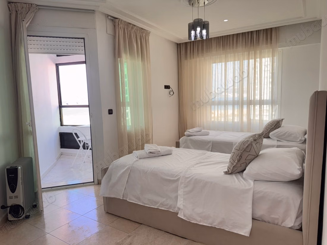 Furnished apartment for rent with sea view