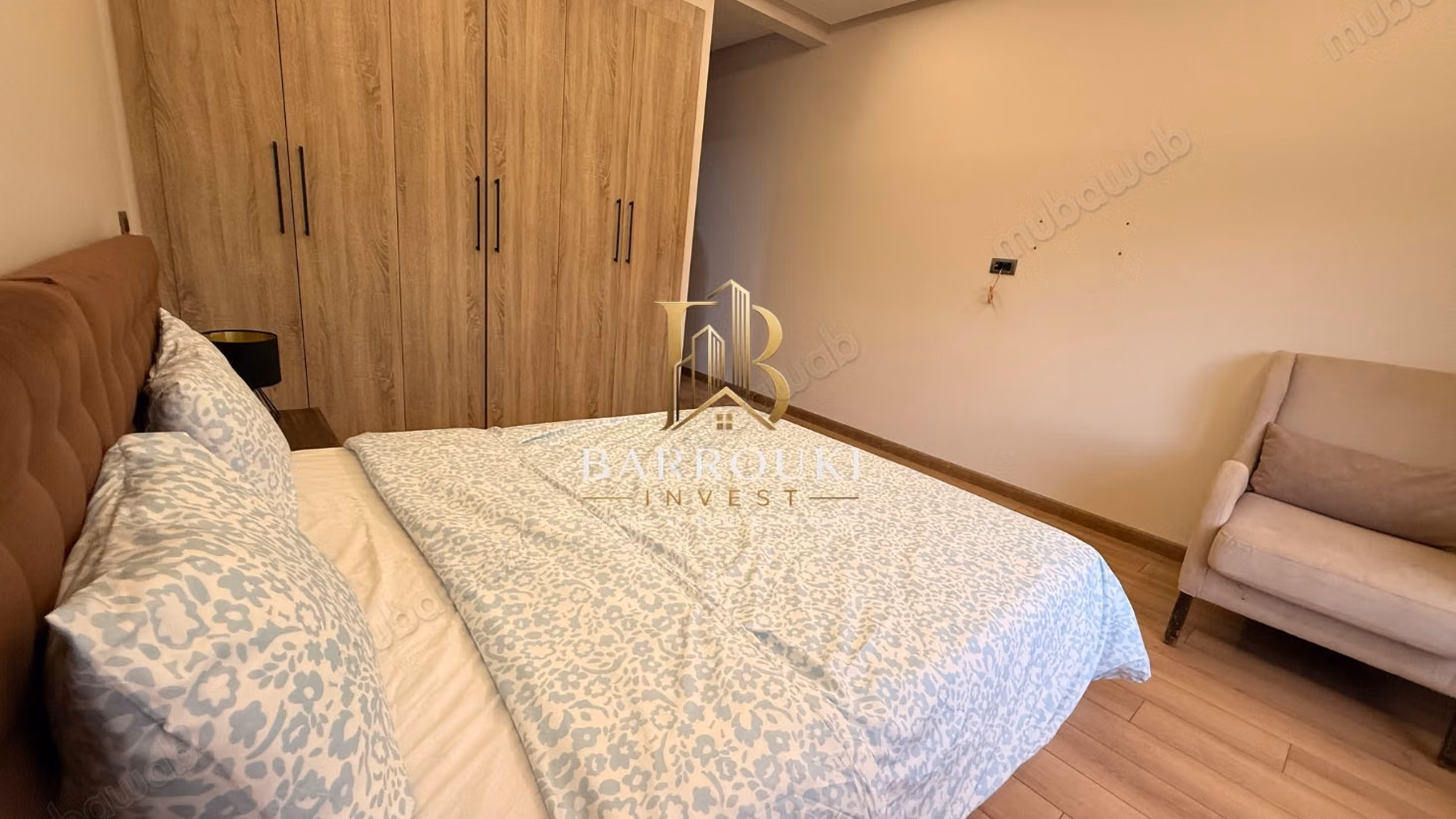 Furnished apartment 92 m² for sale on the waterfront in Dar Bouazza