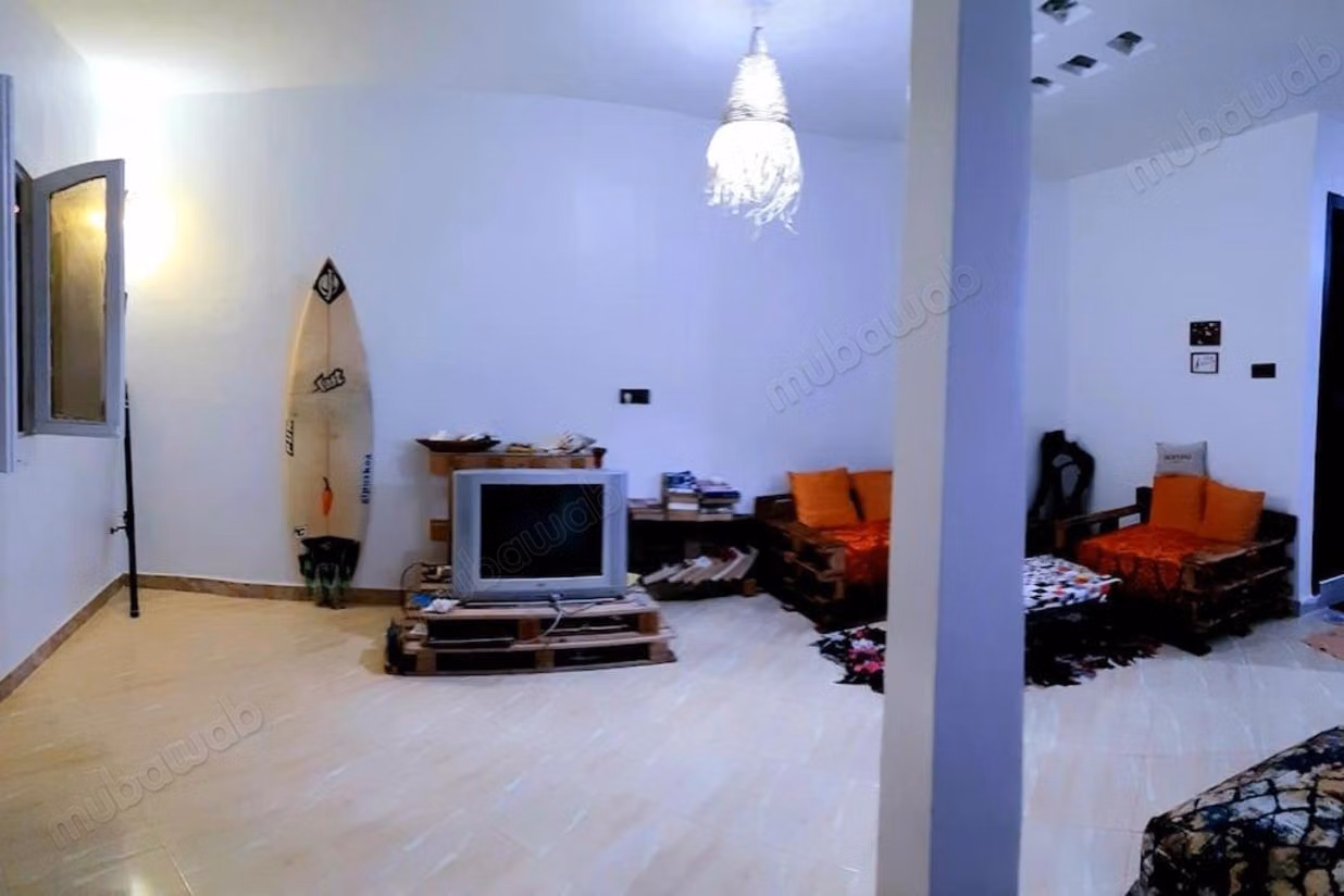 Stunning apartment for sale in Taghazout. 2 cozy bedrooms. Security door, Moroccan living room