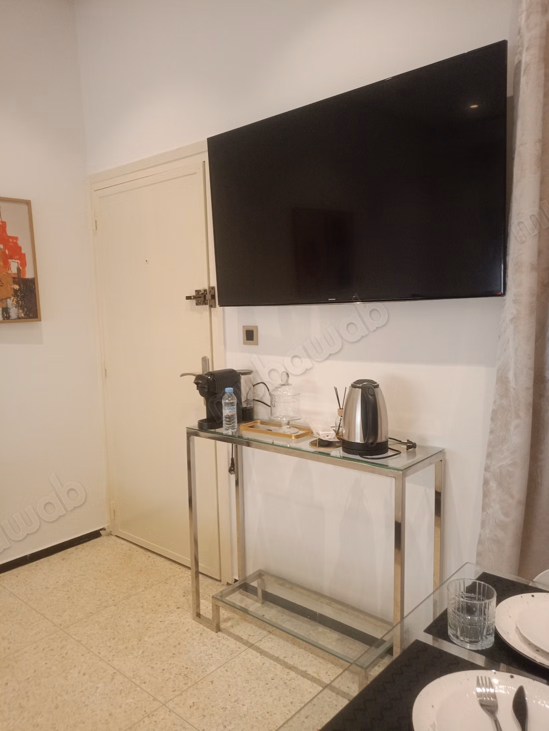 Très bel appartement en location à Agdal. 
1 chambre. 
Bien meublé