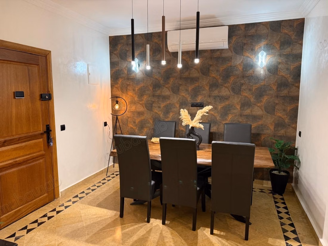 Agréable appartement au debut de la Rte de fes