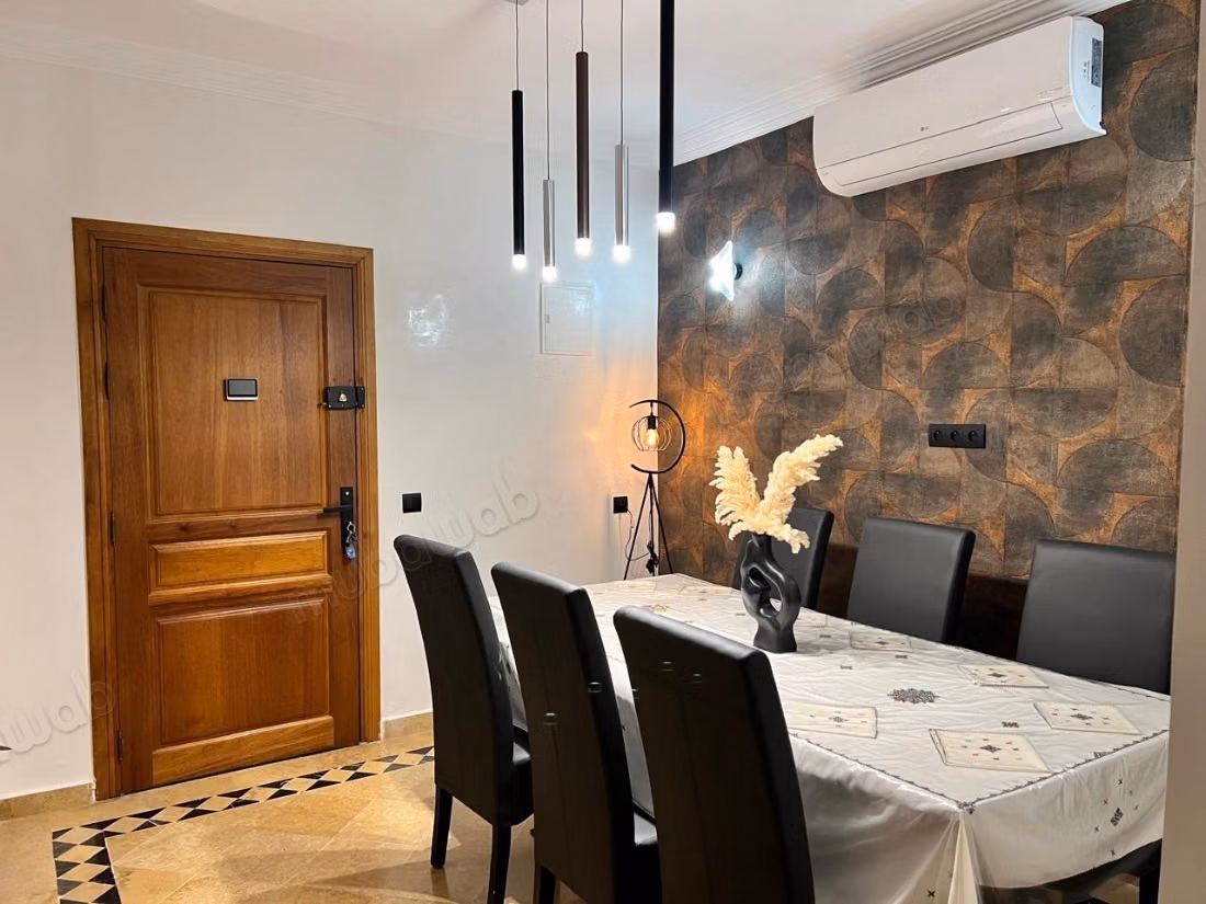Agréable appartement au debut de la Rte de fes
