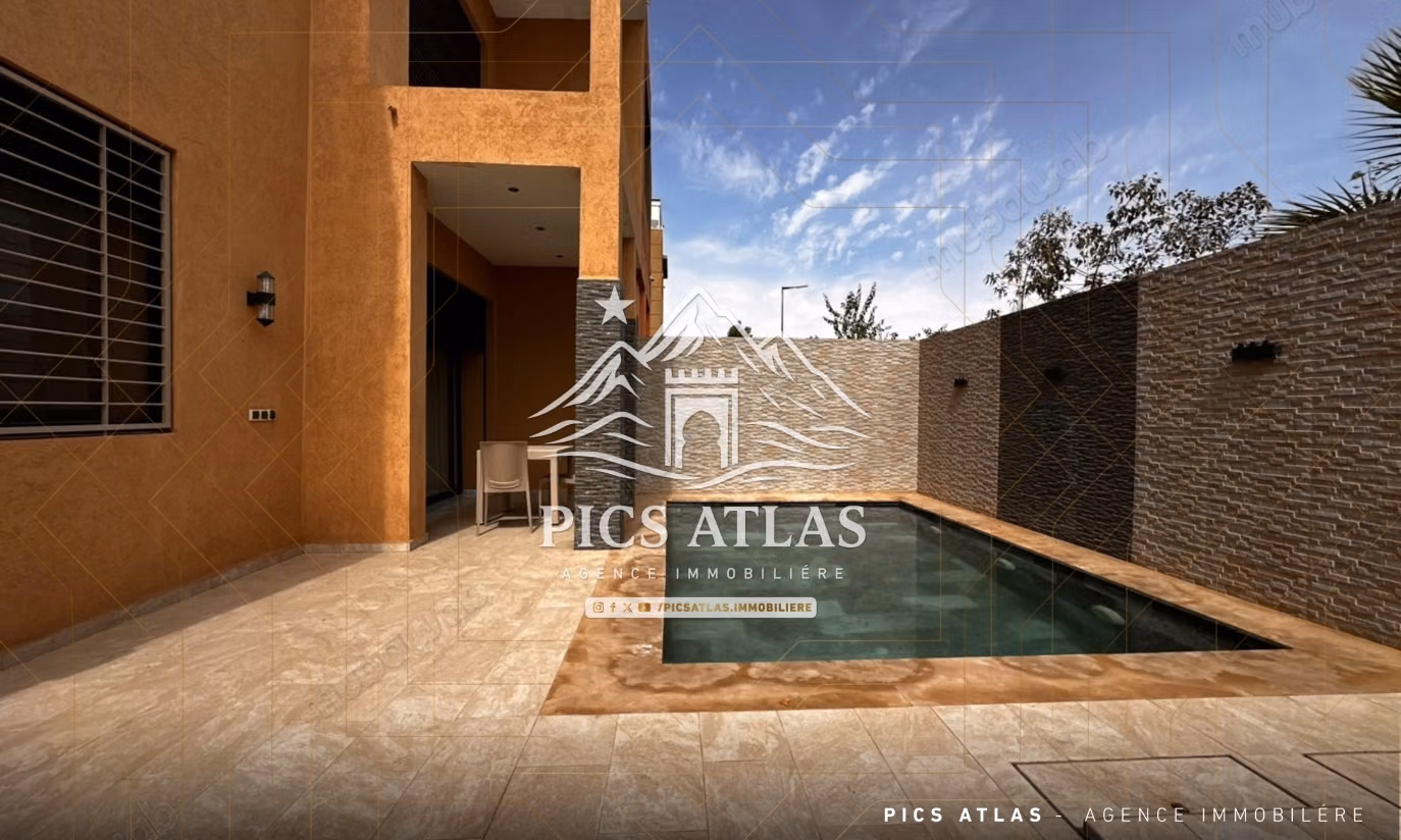 Villa for sale - Hay Targa - Pool & Beldi Hammam - Marrakech