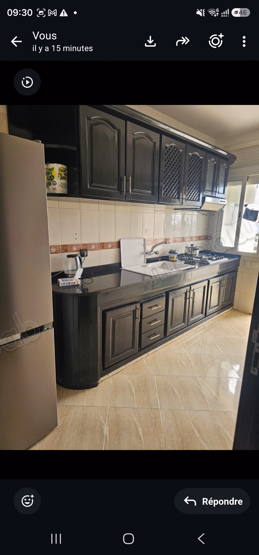 Superb apartment for rent in Harhoura. 2 bedrooms. Furnished