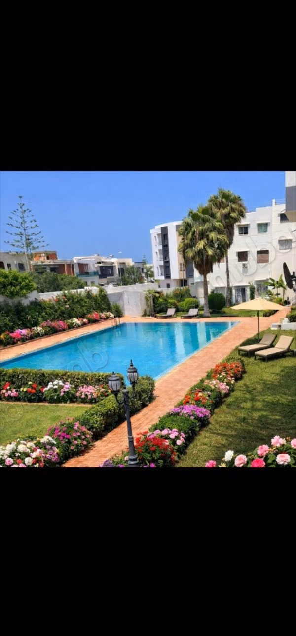 Superb apartment for rent in Harhoura. 2 bedrooms. Furnished
