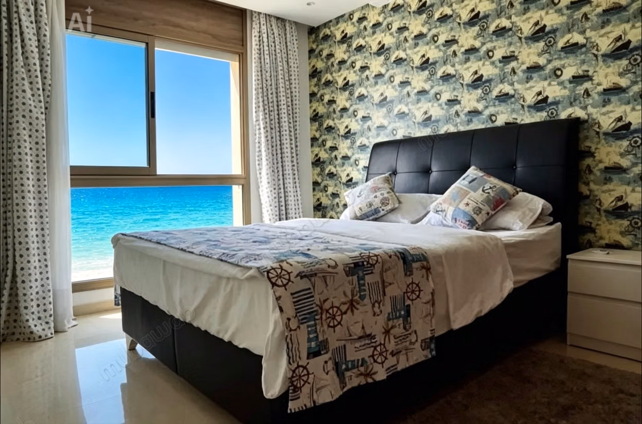 Appartements à louer à Asilah. Surface totale de 87 m². Gardien et climatisation