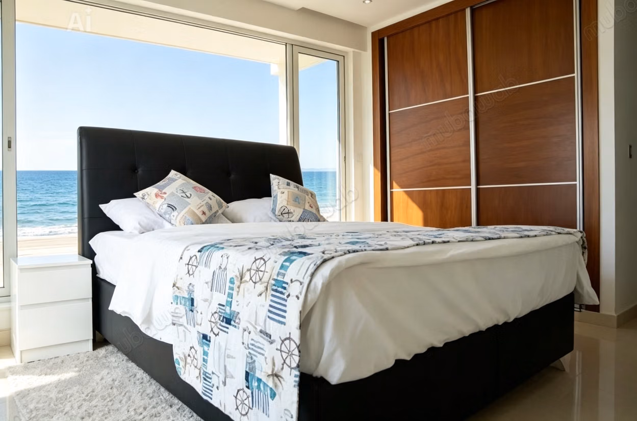 Appartements à louer à Asilah. Surface totale de 87 m². Gardien et climatisation