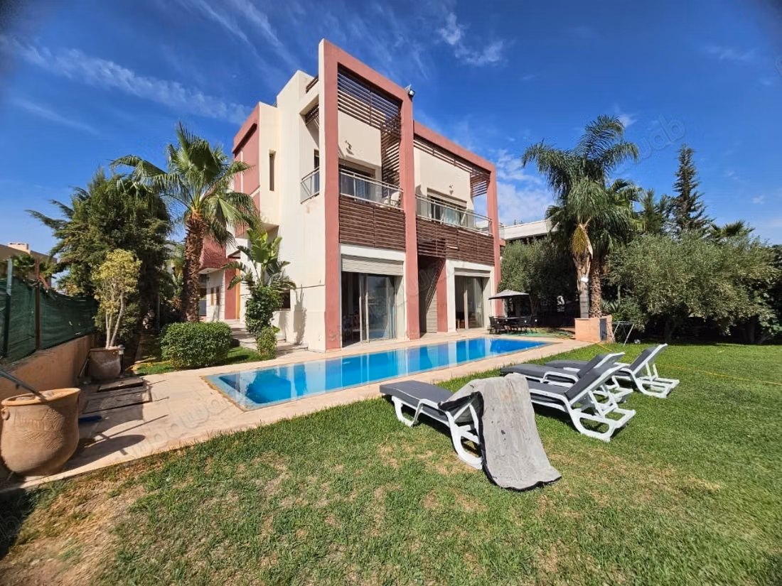 Location villa de luxe à Prestigia 
golf argane