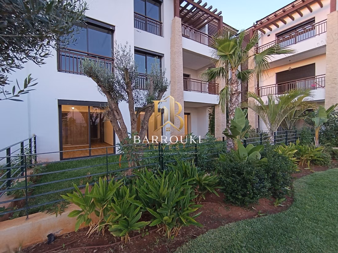 Apartment with Private Garden for Sale in Dar Bouazza – 102 m²  58 m² of Garden