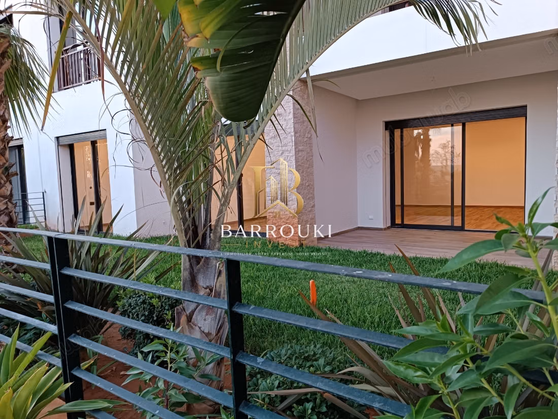 Apartment with Private Garden for Sale in Dar Bouazza – 102 m²  58 m² of Garden