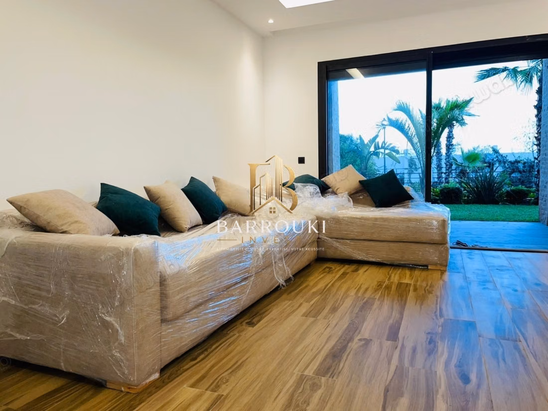 Apartment with Private Garden for Sale in Dar Bouazza – 102 m²  58 m² of Garden