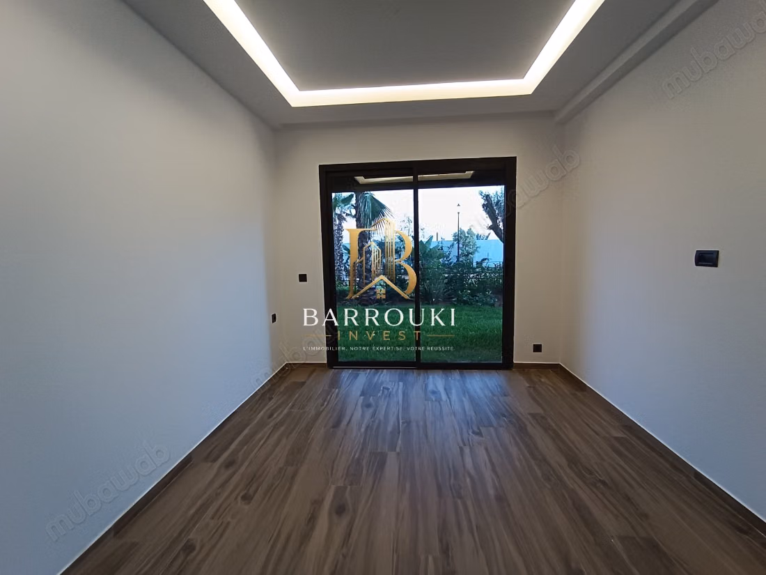 Apartment with Private Garden for Sale in Dar Bouazza – 102 m²  58 m² of Garden