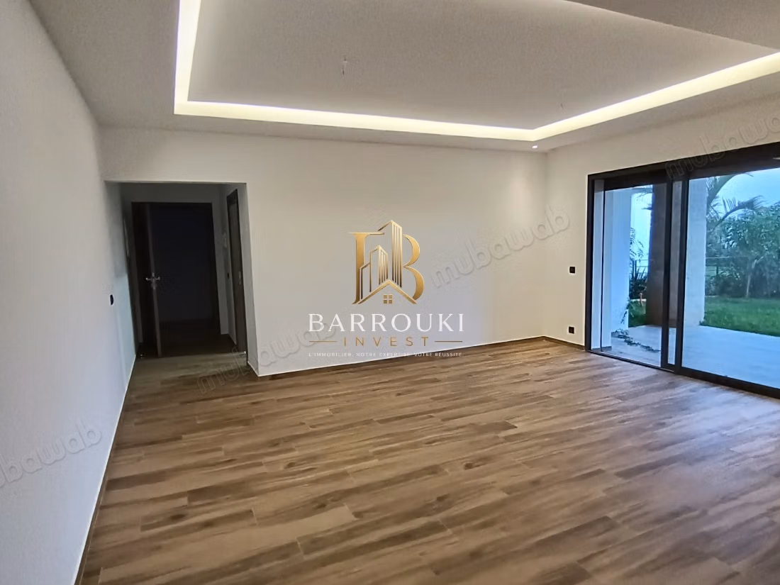 Apartment with Private Garden for Sale in Dar Bouazza – 102 m²  58 m² of Garden