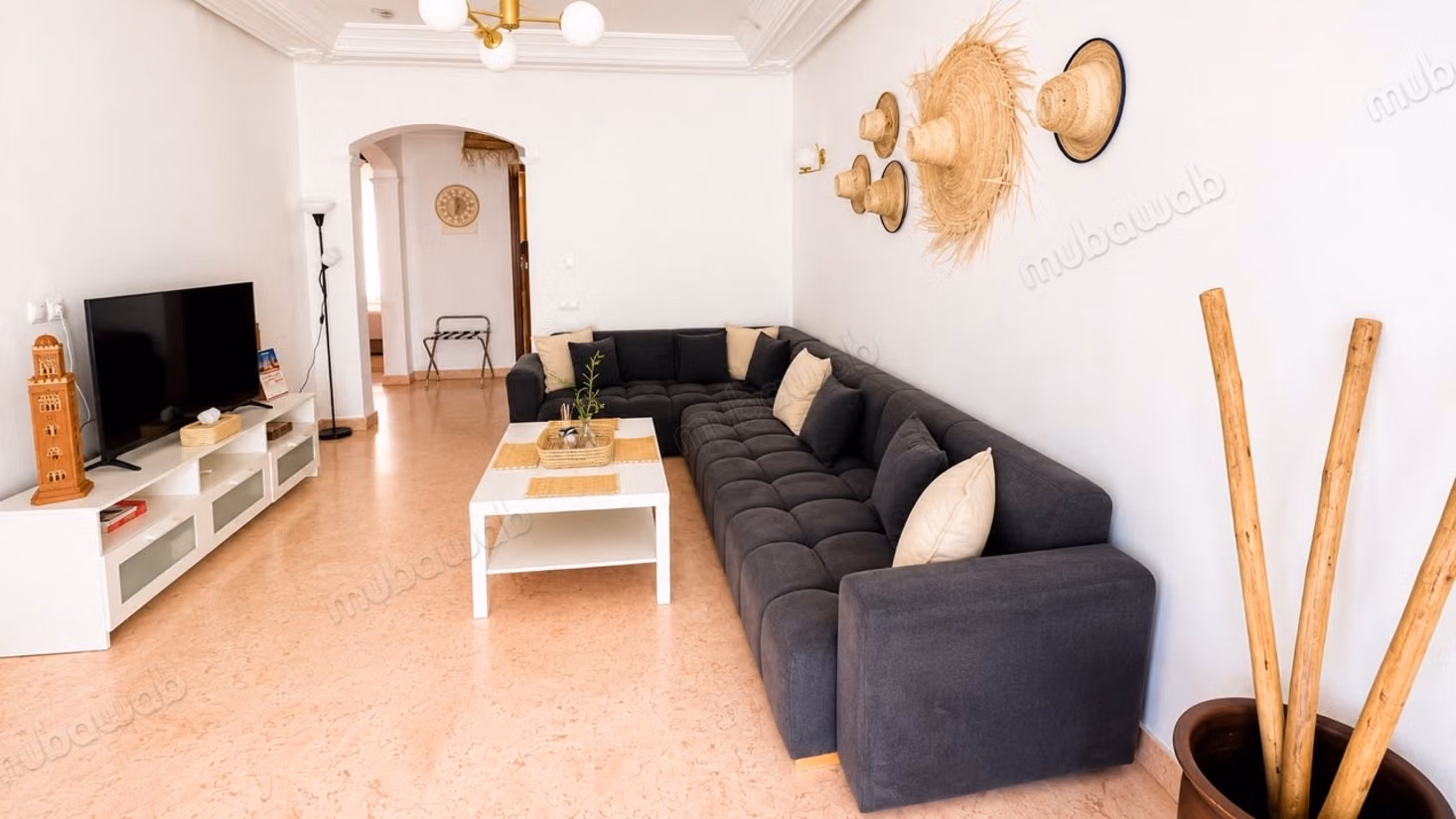 Louez cet appartement à Agdal. 2 pièces confortables. Meublé