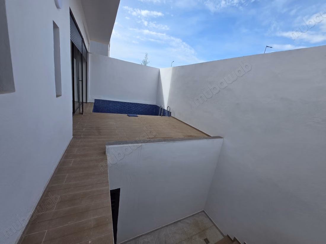 Luxury house for sale in Tamesna. 3 cozy bedrooms. Terrace and garden