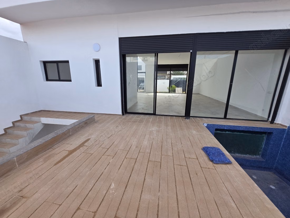Luxury house for sale in Tamesna. 3 cozy bedrooms. Terrace and garden