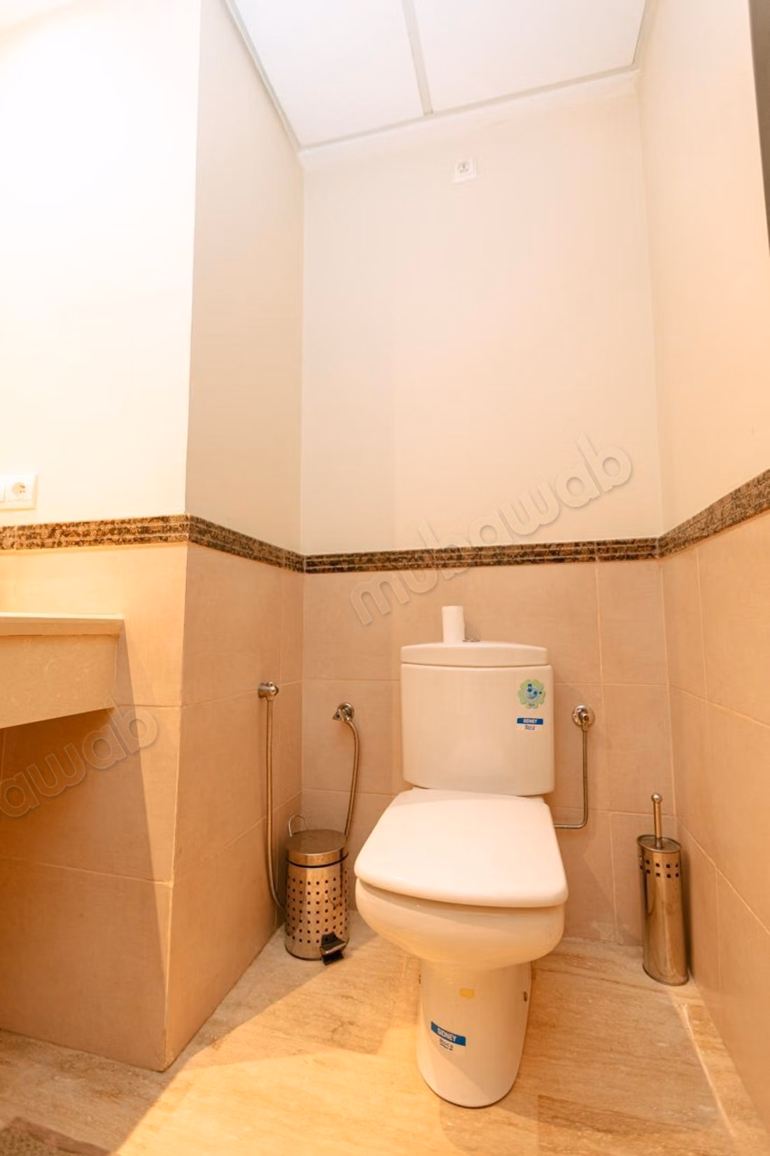 Location d'un appartement à Tanger City Center. 2 belles chambres. Environnement calme avec vue sur la mer et double vitrage