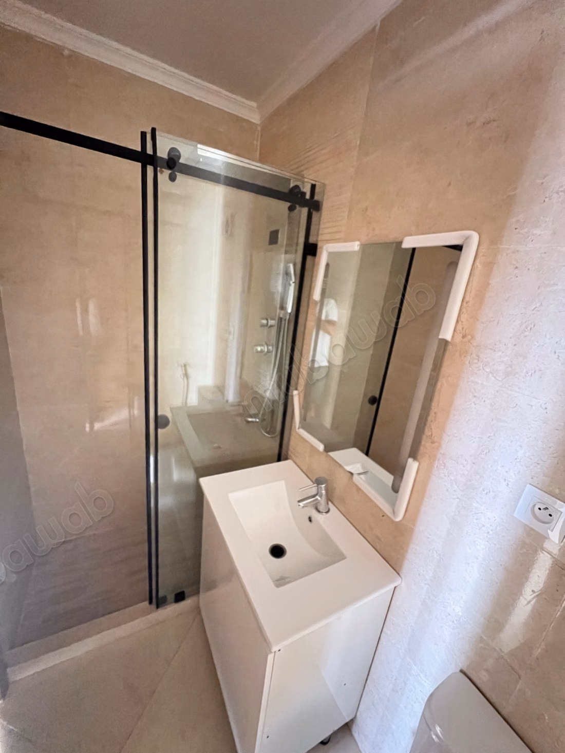 Apartment for sale in Asilah. Area 65 m². Quiet environment with sea view, central heating