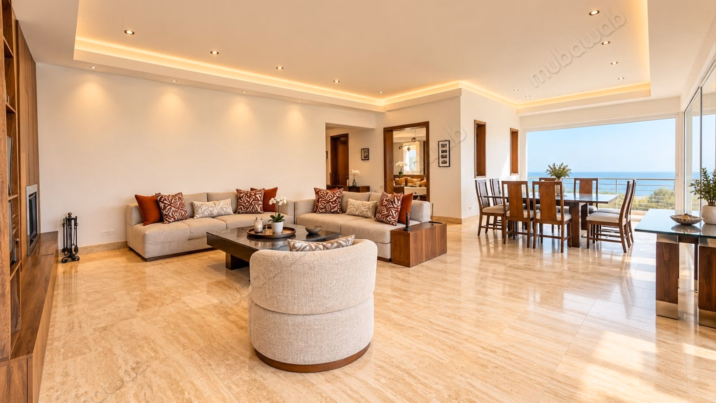 Exceptional furnished villa for rent in Dar Bouazza