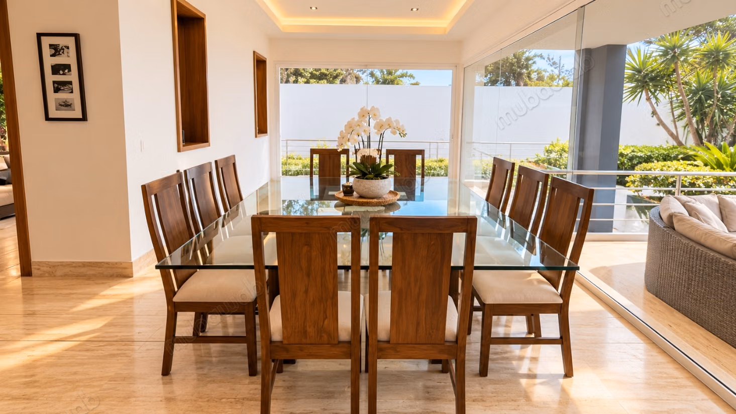 Exceptional furnished villa for rent in Dar Bouazza