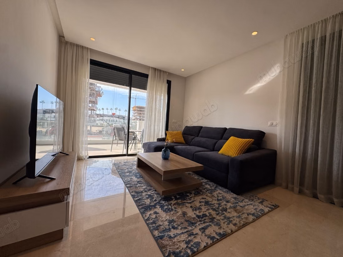Apartment for rent in Casablanca Finance City.
Area of 62 m²