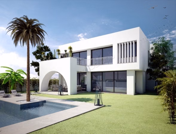Villa de 400m² sur un terrain 750m² à hammamet
