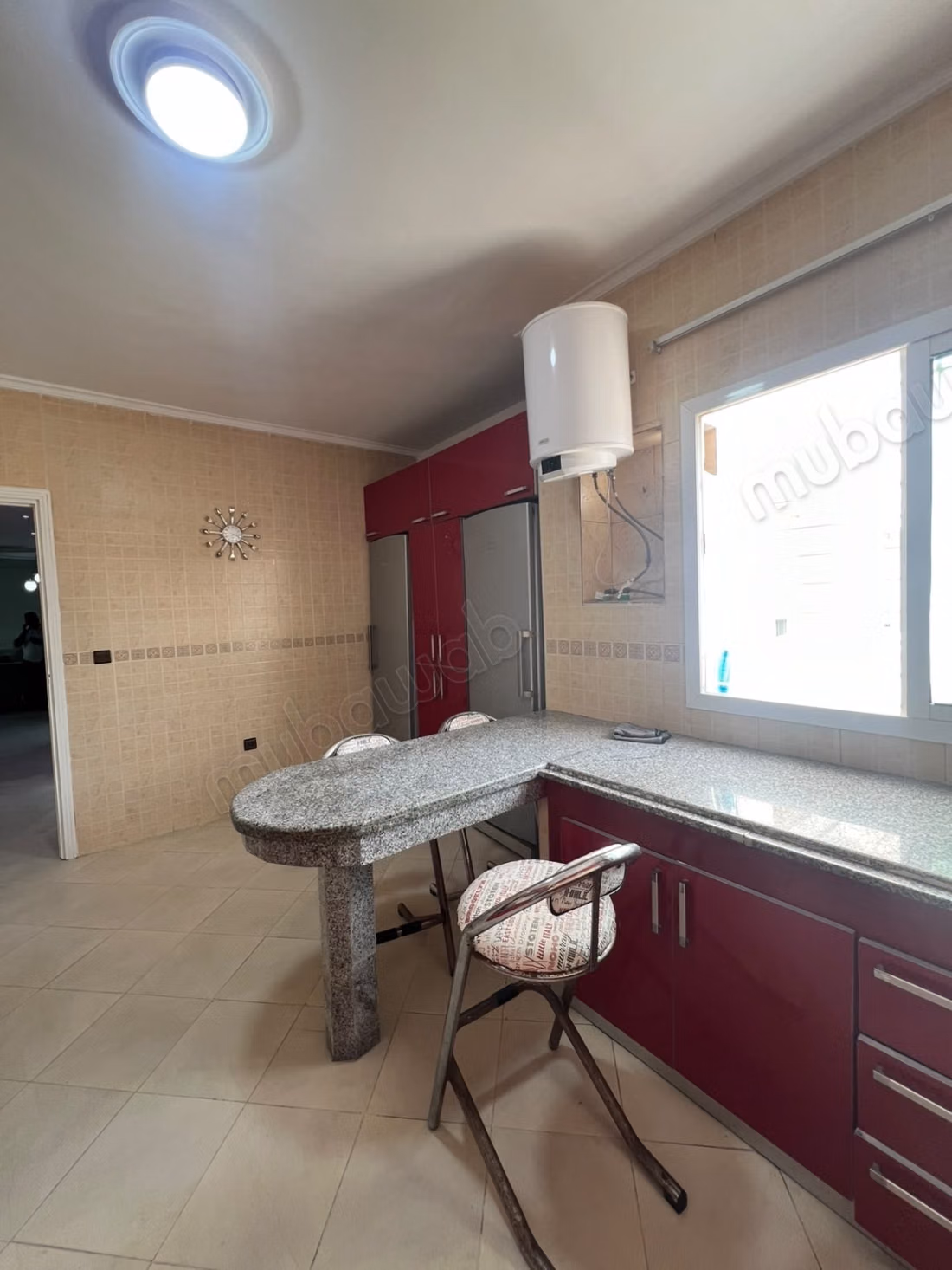 Beautiful furnished apartment for sale in La Ville Haute. Total area 168 m². Traditional Moroccan living room, secured residence
