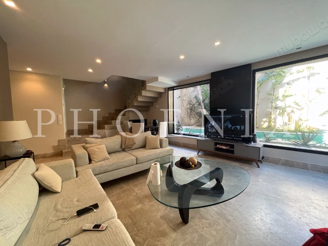 Furnished S3 Villa with Pool in Gammarth
