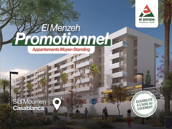 Apartment for sale in Sidi Moumen. Area 85 m²