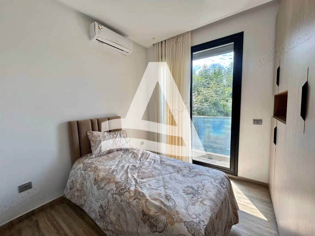 Location d'une villa meublée vue sur mer